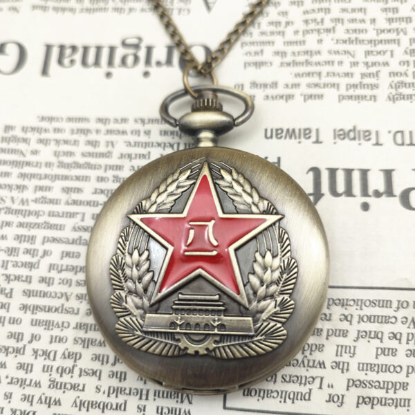 Universal Pointer Digital Retro Pocket Watch