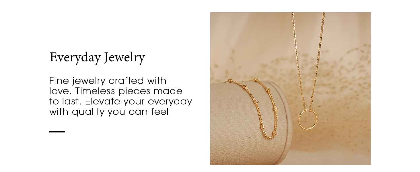 dainty karma necklace