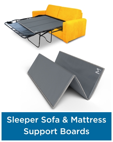 Sleeper sofa support board