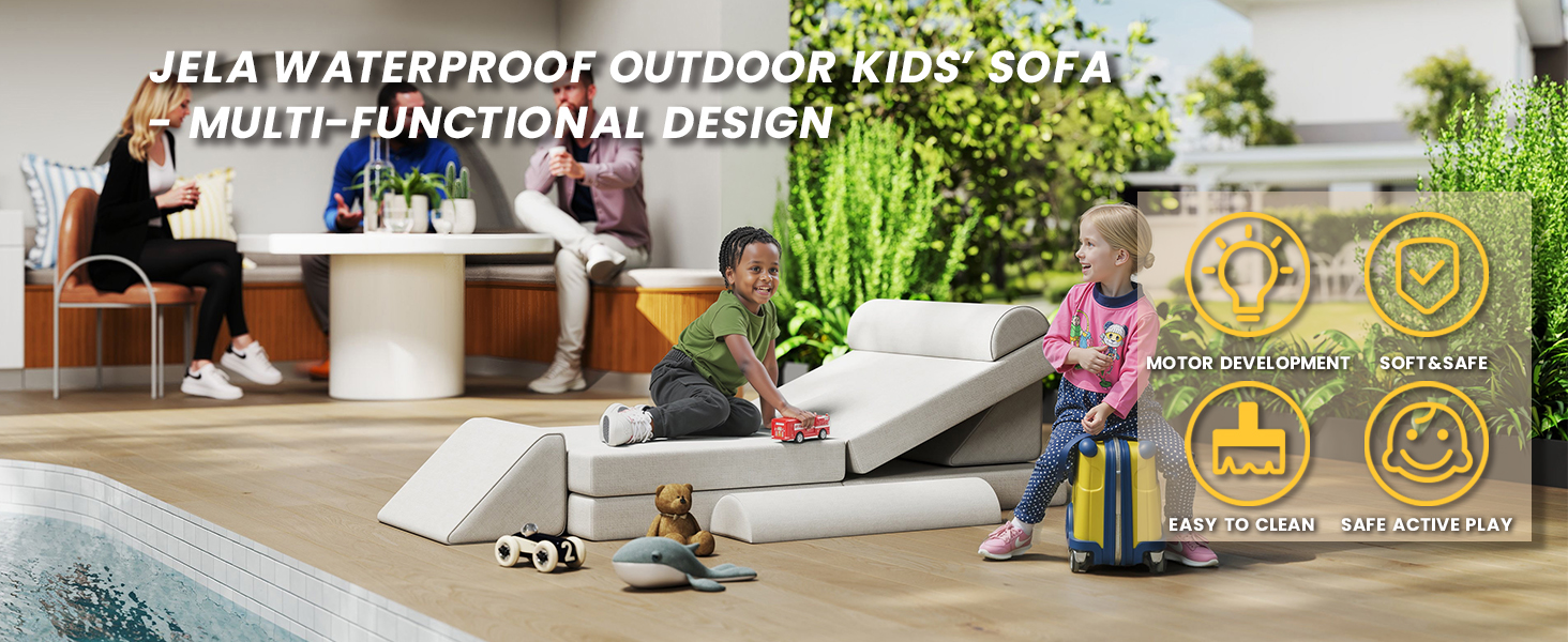 modular kids play couch