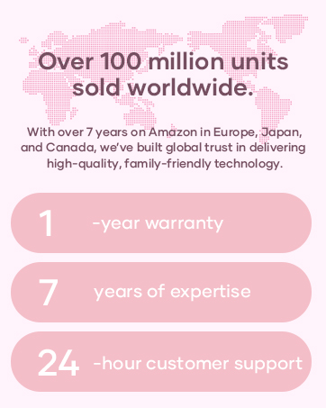 over 100 million units sold worldwide