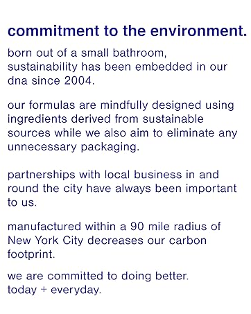commitment to the environment