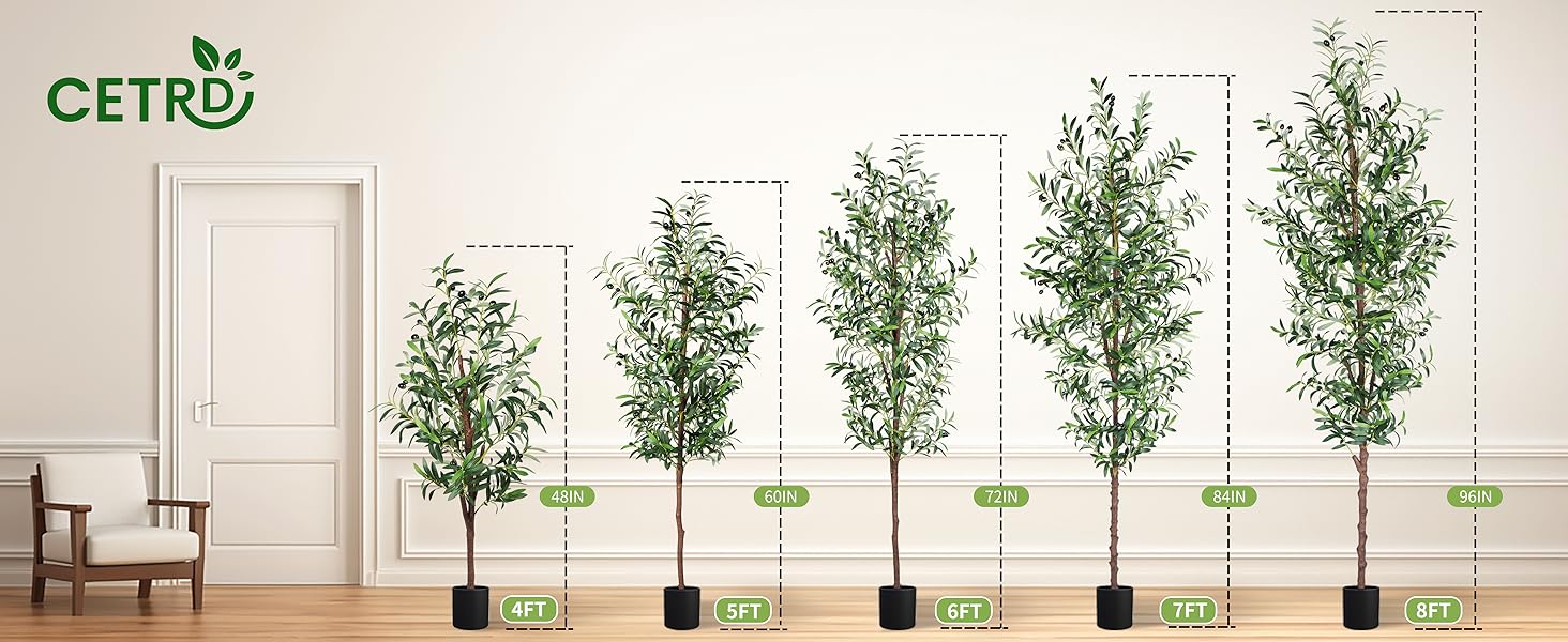 outdoor artificial olive tree