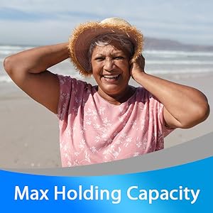 High capacity adult diapers