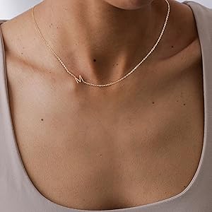 letter necklace