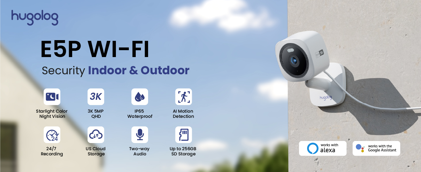 indoor outdoor security camera