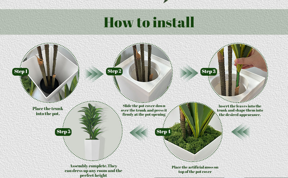 nearly natural artificial plants