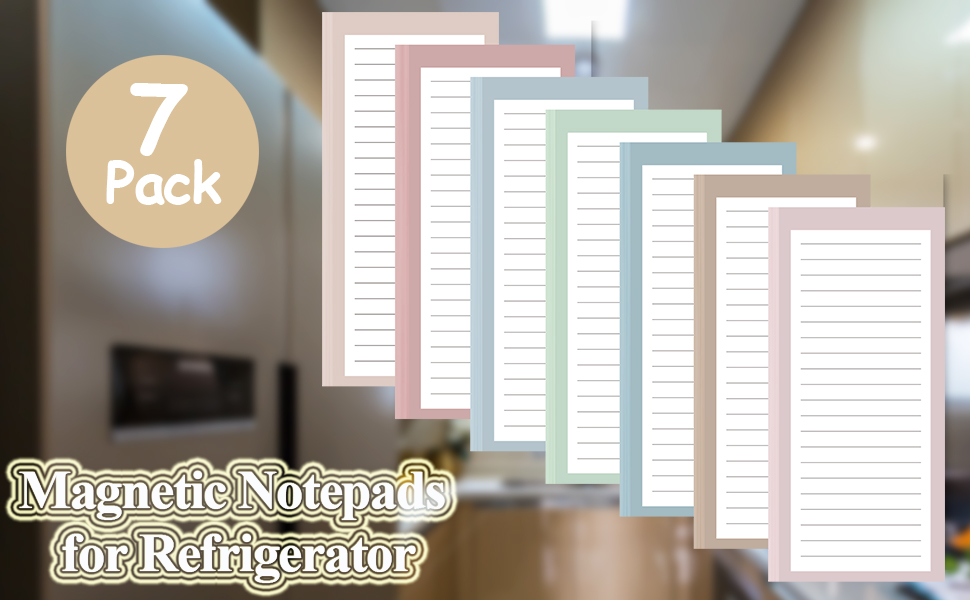 Magnetic Notepads for Refrigerator