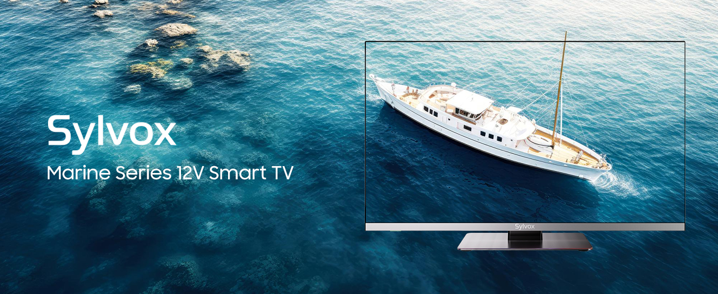 12V TV 22 inch smart TV RV capmer tvs DC television with DVD player built-in 1080P car tv