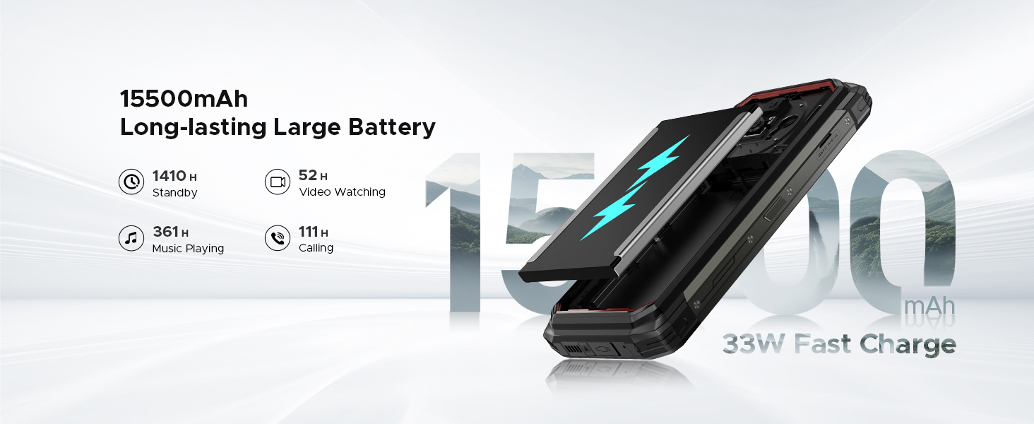DOOGEE Fire 6 Power(2024) Rugged Phone