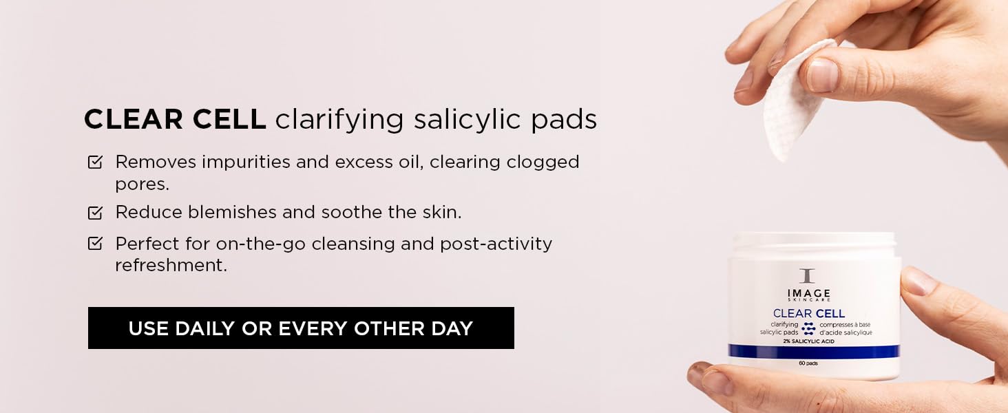 CLEAR CELL clarifying salicylic pads