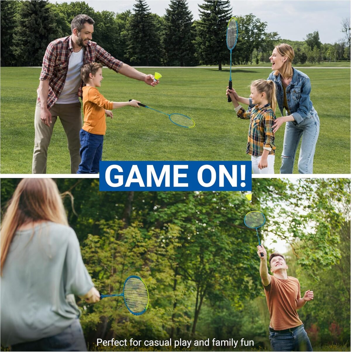 1749297724 Redfield Badminton Set for Outdoor Backyard Games 2 Badminton Rackets 2 Shuttlecocks Carry Bag Complete Set for 2 Players Redfield Badminton Set for Outdoor Backyard Games - 2 Badminton Rackets - 2 Shuttlecocks - Carry Bag - Complete Set for 2 Players