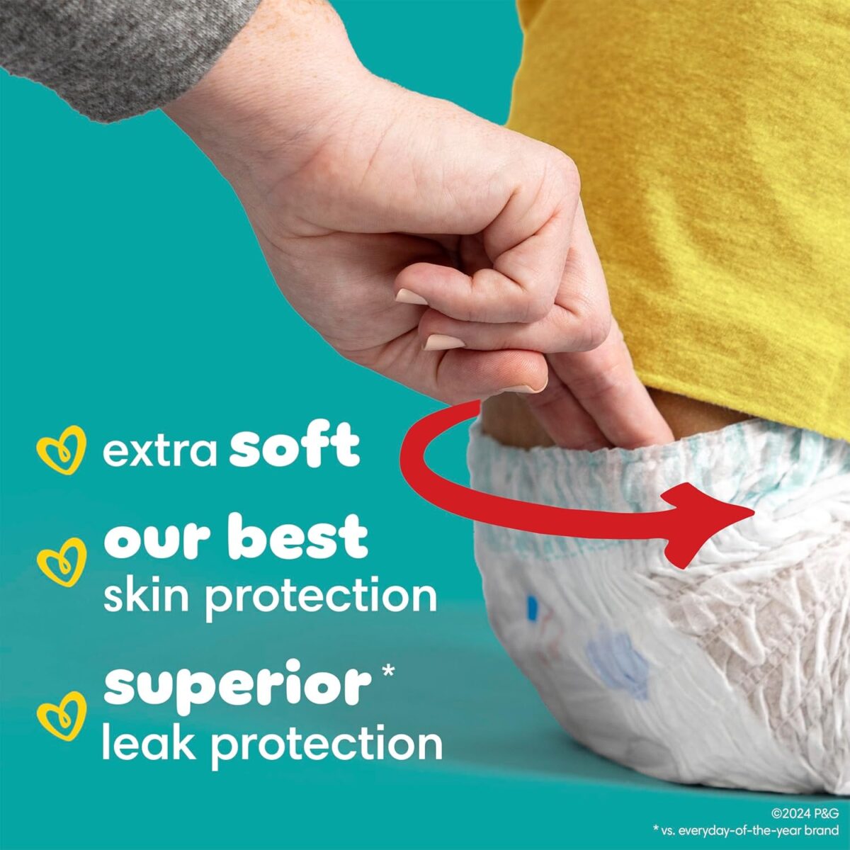 1749325379 Pampers Diapers Swaddlers 360 Size 6 72 Count for up to 100 Leakproof Premium Skin Protection Pampers Diapers - Swaddlers 360 - Size 6, 72 Count, for up to 100% Leakproof Premium Skin Protection