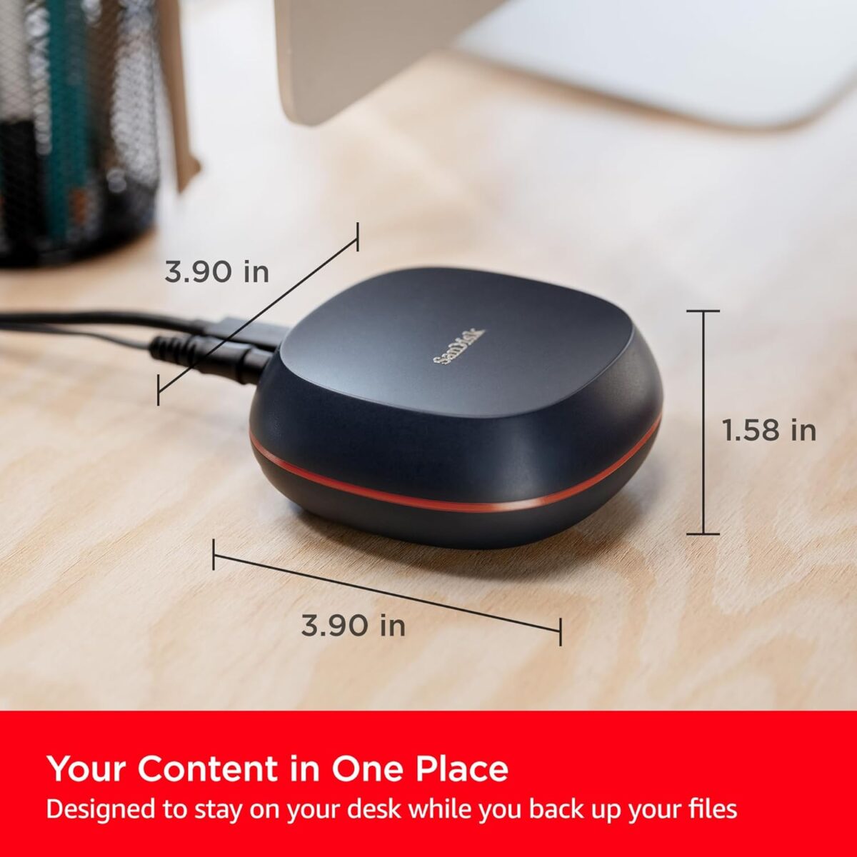 1749441028 SanDisk 8TB Desk Drive SSD – Desktop External Solid State Drive Up to 1000MBs USB C USB 3.2 Gen 2 SDSSDT40 8T00 NA25​ SanDisk 8TB Desk Drive SSD – Desktop External Solid State Drive, Up to 1000MB/s, USB-C, USB 3.2 Gen 2 - SDSSDT40-8T00-NA25​