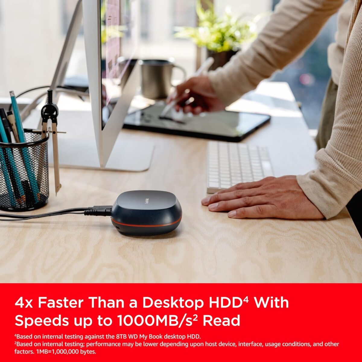 1749441030 SanDisk 8TB Desk Drive SSD – Desktop External Solid State Drive Up to 1000MBs USB C USB 3.2 Gen 2 SDSSDT40 8T00 NA25​ SanDisk 8TB Desk Drive SSD – Desktop External Solid State Drive, Up to 1000MB/s, USB-C, USB 3.2 Gen 2 - SDSSDT40-8T00-NA25​