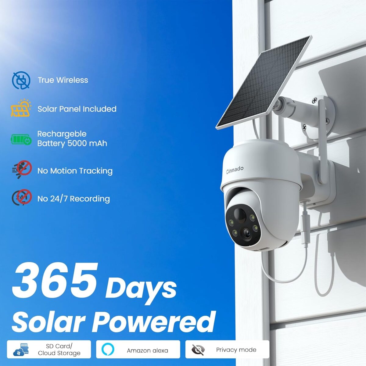 1749448089 Security Cameras Wireless Outdoor 2K Cameras for Home Security Outside SolarBattery Powered 2.4G WiFi 360° Color Night Vision2 Way Audio PIR Human DetectionCompatible with Security Cameras Wireless Outdoor-2K Cameras for Home Security Outside Solar/Battery Powered 2.4G WiFi, 360° Color Night Vision,2 Way Audio, PIR Human Detection,Compatible with Alexa