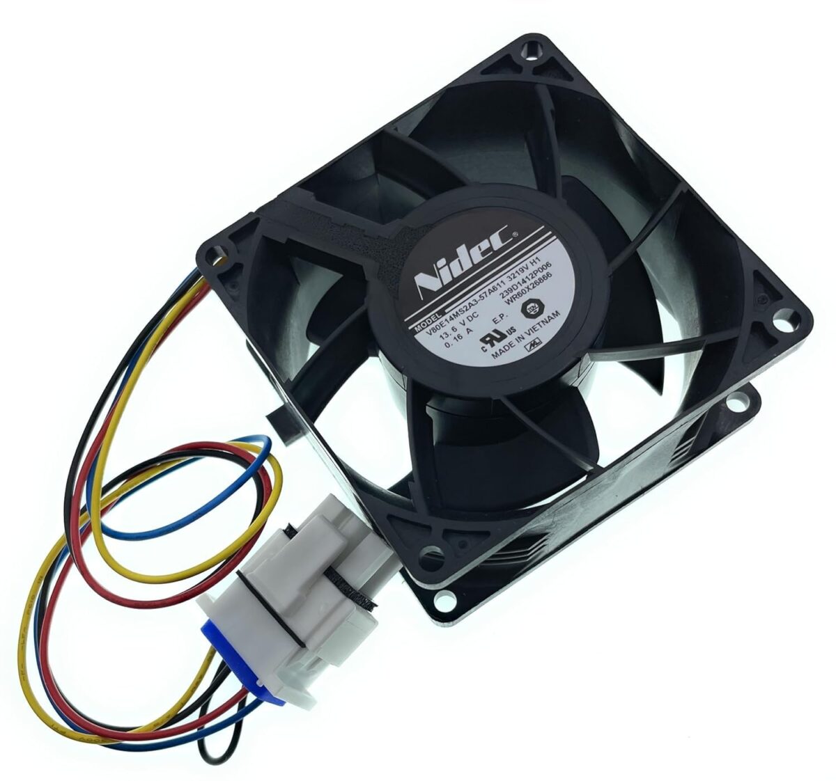 1749526117 MacMaxe Refrigerator Evaporator Fan Motor Replacement for GE GFE27GSDASS – Motor for Fresh Food Section MacMaxe Refrigerator Evaporator Fan Motor Replacement for GE GFE27GSDASS – Motor for Fresh Food Section