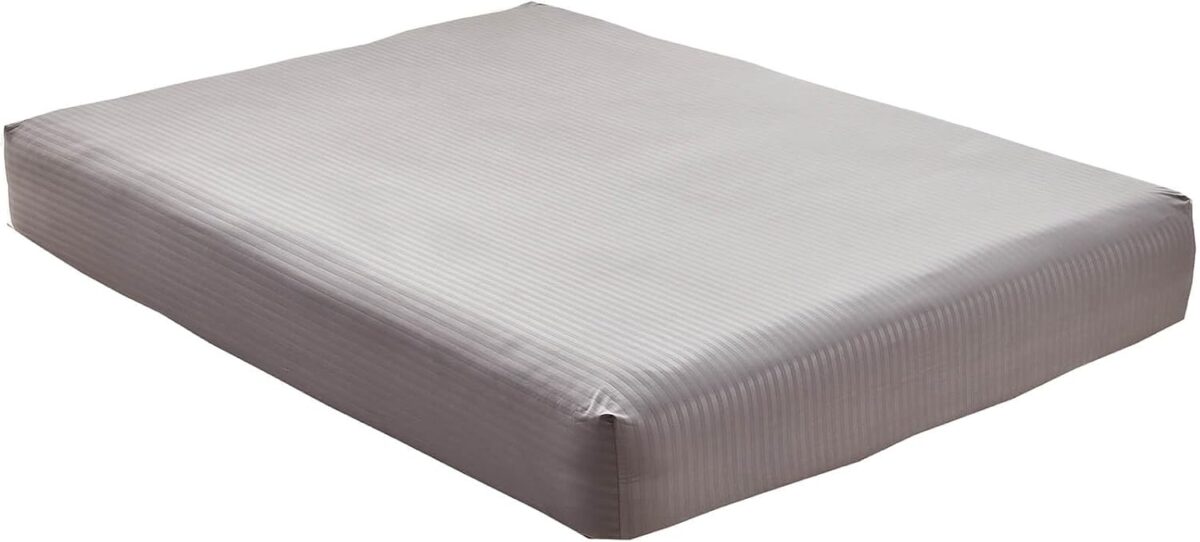 1749531166 Kingnex Striped Sofa Bed Sheets Queen for Sleeper Sofa Bed with 4 6 Deep Soft Brushed 1800 Microfiber 4 Piece Bedding Set 60x74x6 Grey Kingnex Striped Sofa Bed Sheets Queen for Sleeper Sofa Bed with 4-6 Deep Soft Brushed 1800 Microfiber 4 Piece Bedding Set (60"x74"x6") Grey