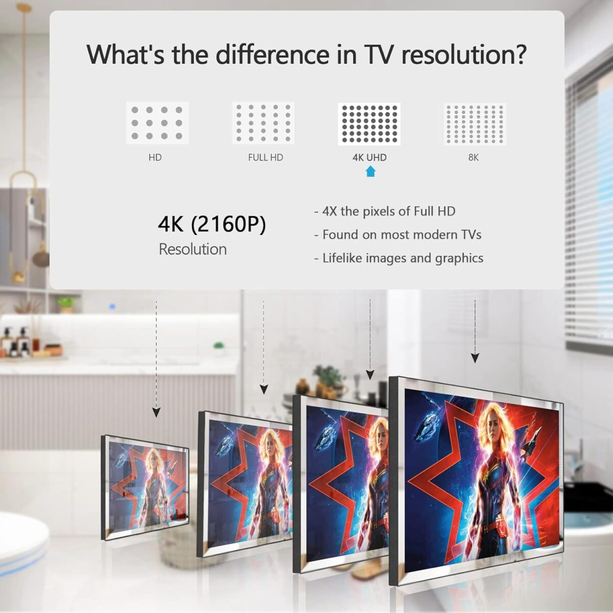 1749539328 Soulaca 43 inches 4K Smart Touchscreen Mirror TV IP65 Waterproof DTV Tuner WiFi Bluetooth Big Screen for BathroomSPAJacuzzi Soulaca 43 inches 4K Smart Touchscreen Mirror TV IP65 Waterproof DTV Tuner WiFi & Bluetooth Big Screen for Bathroom/SPA/Jacuzzi Luxury
