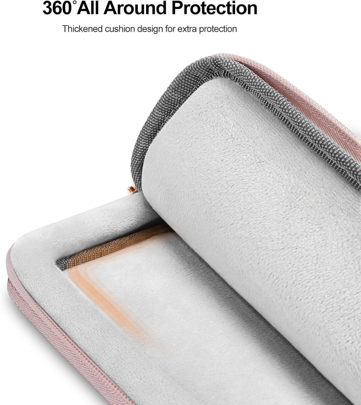1749547065 MOSISO 13 14 inch 360 Protective Laptop Case 13.3 inch Laptop Sleeve Compatible with MacBook AirPro 13 13.6Pro 14 HP Dell ASUS Rectangle Quilted Bag with HandlePocketSmall Case Pink MOSISO 13-14 inch 360 Protective Laptop Case, 13.3 inch Laptop Sleeve Compatible with MacBook Air/Pro 13 13.6/Pro 14, HP, Dell, ASUS, Rectangle Quilted Bag with Handle&Pocket&Small Case, Pink