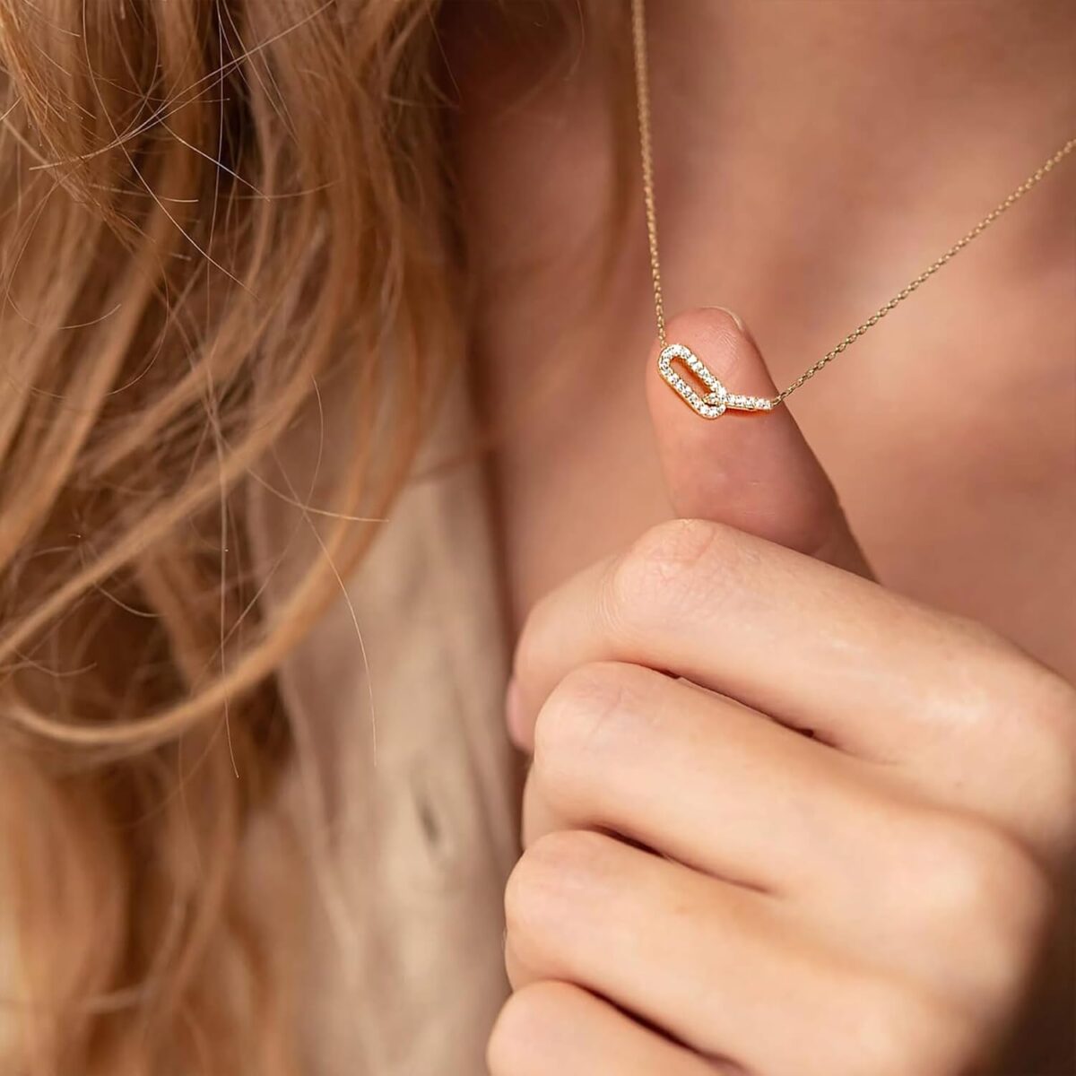 1749558447 Diamond Pendant Necklace for Women Dainty Gold Necklace 18k Gold Plated Paperclip Choker Necklaces Cute Open Oval Necklaces Simple Gold Necklace Jewelry Gifts for Women Trendy Diamond Pendant Necklace for Women, Dainty Gold Necklace 18k Gold Plated Paperclip Choker Necklaces Cute Open Oval Necklaces Simple Gold Necklace Jewelry Gifts for Women Trendy