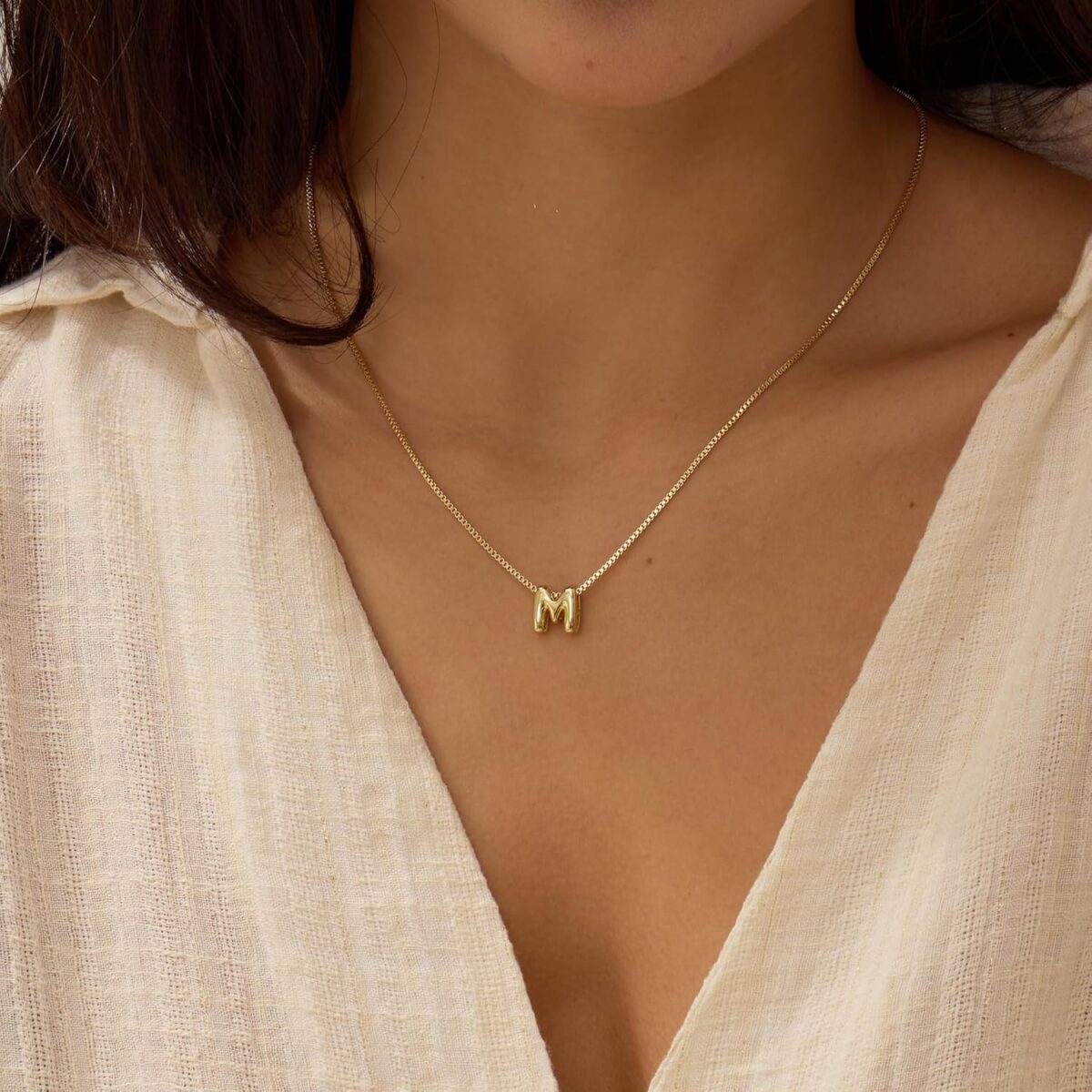 1749570436 Bubble Gold Letter Necklace for Women 14k Gold Plated Balloon Initial Necklace Dainty Gold Necklace for Women Personalized Bubble Pendant Name Necklace Fashion Accessories Trendy Jewelry Bubble Gold Letter Necklace for Women, 14k Gold Plated Balloon Initial Necklace, Dainty Gold Necklace for Women, Personalized Bubble Pendant Name Necklace, Fashion Accessories Trendy Jewelry