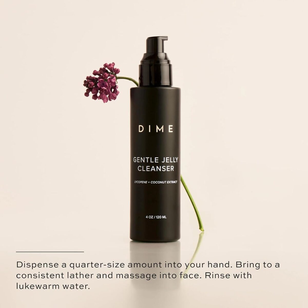 1749627660 DIME Beauty Gentle Jelly Cleanser Hydrating Facial Cleanser and Makeup Remover with Vitamin E Sensitive Skin Face Wash 4 oz 120 ml DIME Beauty Gentle Jelly Cleanser, Hydrating Facial Cleanser and Makeup Remover with Vitamin E, Sensitive Skin Face Wash, 4 oz / 120 ml