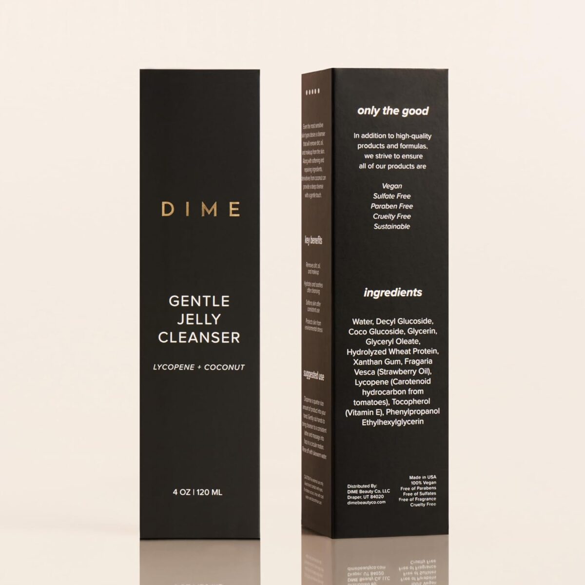 1749627664 DIME Beauty Gentle Jelly Cleanser Hydrating Facial Cleanser and Makeup Remover with Vitamin E Sensitive Skin Face Wash 4 oz 120 ml DIME Beauty Gentle Jelly Cleanser, Hydrating Facial Cleanser and Makeup Remover with Vitamin E, Sensitive Skin Face Wash, 4 oz / 120 ml