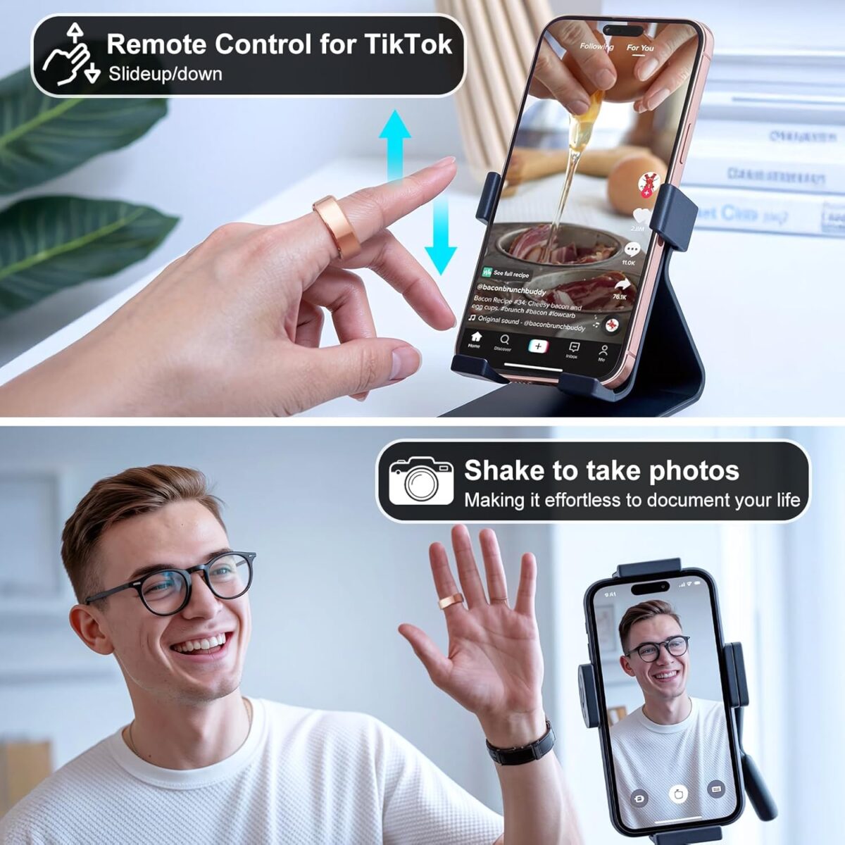 1749654369 Fitness Tracker Smart Ring for Women MenStep CounterHeart Rate Blood Oxygen Sleep Tracker Health Ring No App Subscription Smart Rings Compatible with Smart Phone Rose Gold 11 Fitness Tracker Smart Ring for Women & Men,Step Counter,Heart Rate Blood Oxygen Sleep Tracker Health Ring, No App Subscription Smart Rings Compatible with Smart Phone (Rose Gold, 11)