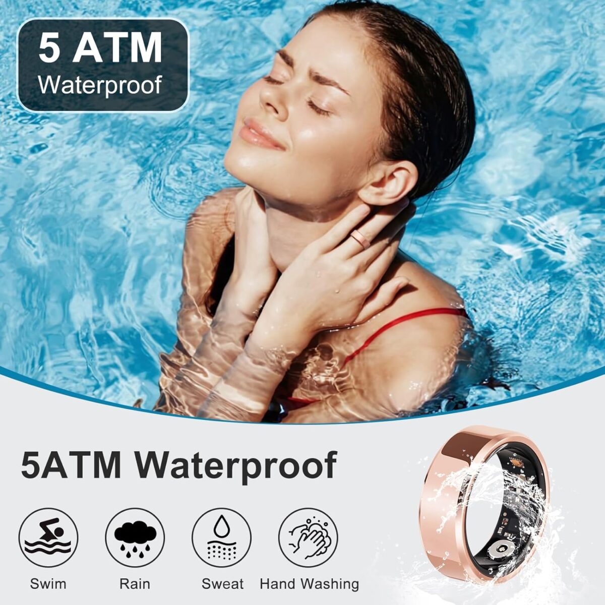 1749654375 Fitness Tracker Smart Ring for Women MenStep CounterHeart Rate Blood Oxygen Sleep Tracker Health Ring No App Subscription Smart Rings Compatible with Smart Phone Rose Gold 11 Fitness Tracker Smart Ring for Women & Men,Step Counter,Heart Rate Blood Oxygen Sleep Tracker Health Ring, No App Subscription Smart Rings Compatible with Smart Phone (Rose Gold, 11)