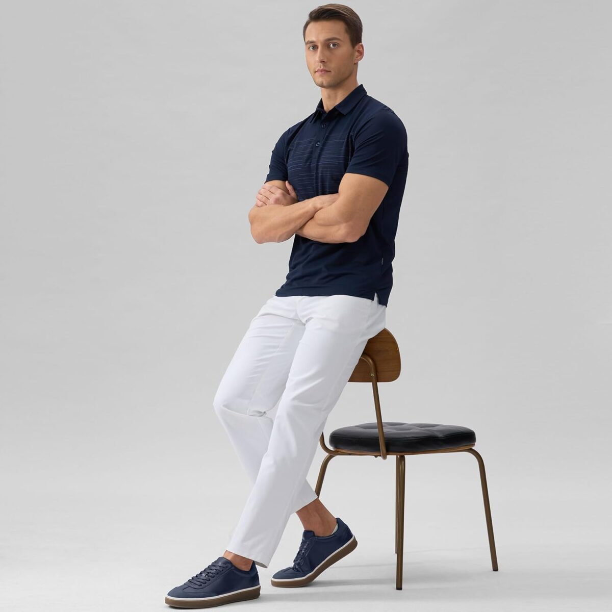 1749655430 Mens Casual Shoes Business Dress Sneakers Classic Lace up Walking Shoe Mens Casual Shoes Business Dress Sneakers Classic Lace-up Walking Shoe