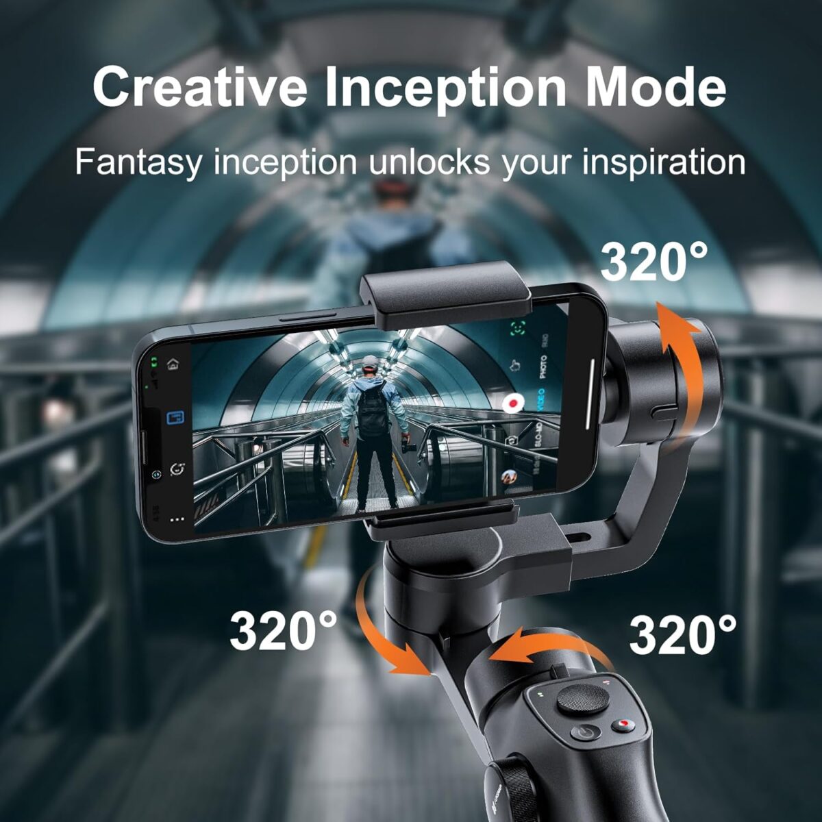 1749689617 FUNSNAP Gimbal Stabilizer for Smartphone 3 Axis Stabilization Phone Gimbal Handheld with Fill Light Face Tracking Tiktok YouTube Vlog Stabilizer for Android iPhone 15 14 13 Pro FUNSNAP Gimbal Stabilizer for Smartphone, 3-Axis Stabilization Phone Gimbal Handheld with Fill Light, Face Tracking Tiktok YouTube Vlog Stabilizer for Android iPhone 15 14 13 Pro Max