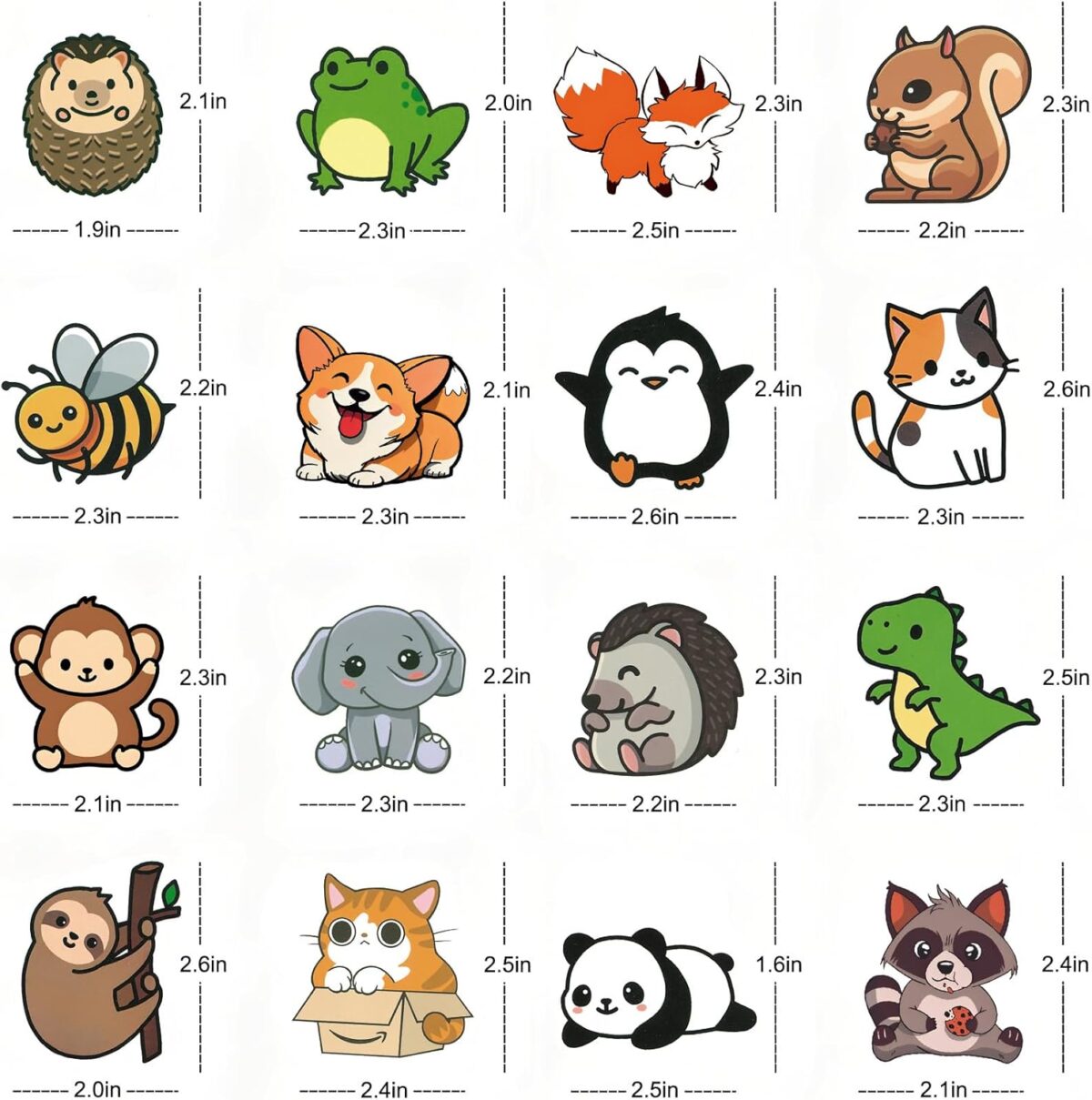 1749690685 200pcs Cute Animal Stickers for Kids Kawaii Water Bottle Sticker Pack for Adults Waterproof Vinyl Decals for Laptop Journal Scrapbook Luggage 200pcs Cute Animal Stickers for Kids, Kawaii Water Bottle Sticker Pack for Adults, Waterproof Vinyl Decals for Laptop, Journal, Scrapbook, Luggage