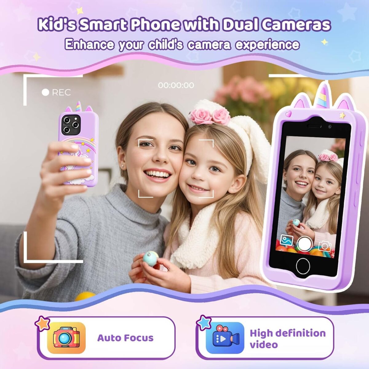 1749708091 Kids Smart Phone for Girls 4.0 Touchscreen Learning Music Puzzle Games Toddler Phone for Kids Ages 3 9 Dual Camera，Built in 8G SD Card Kids Phone Toy Gifts for Kids Cell Phone Toy Coral Kids Smart Phone for Girls, 4.0" Touchscreen Learning Music Puzzle-Games Toddler Phone for Kids Ages 3-9, Dual Camera，Built-in 8G SD Card Kids Phone Toy, Gifts for Kids Cell Phone Toy, Coral