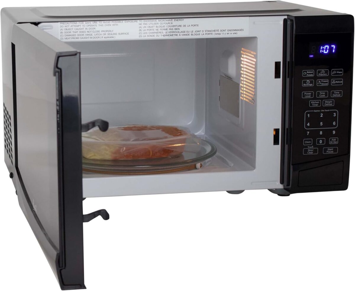 1749712326 Avanti MT09V1B Microwave Oven 900 Watts Compact with 10 Power Levels and 6 Pre Cooking Settings Speed Defrost Electronic Control Panel and Glass Turntable 0.9 Cu.Ft Black Avanti MT09V1B Microwave Oven 900-Watts Compact with 10 Power Levels and 6 Pre Cooking Settings, Speed Defrost, Electronic Control Panel and Glass Turntable, 0.9-Cu.Ft, Black