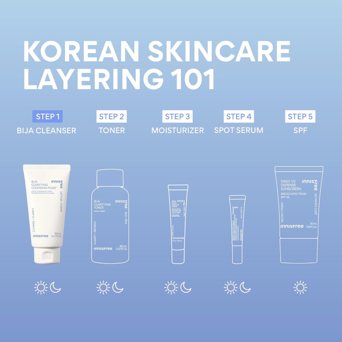 1749719984 innisfree Bija Clarifying Cleansing Foam with Salicylic Acid and Castor Seed Oil Korean Face Wash Sulfate Free innisfree Bija Clarifying Cleansing Foam with Salicylic Acid and Castor Seed Oil, Korean Face Wash, Sulfate Free