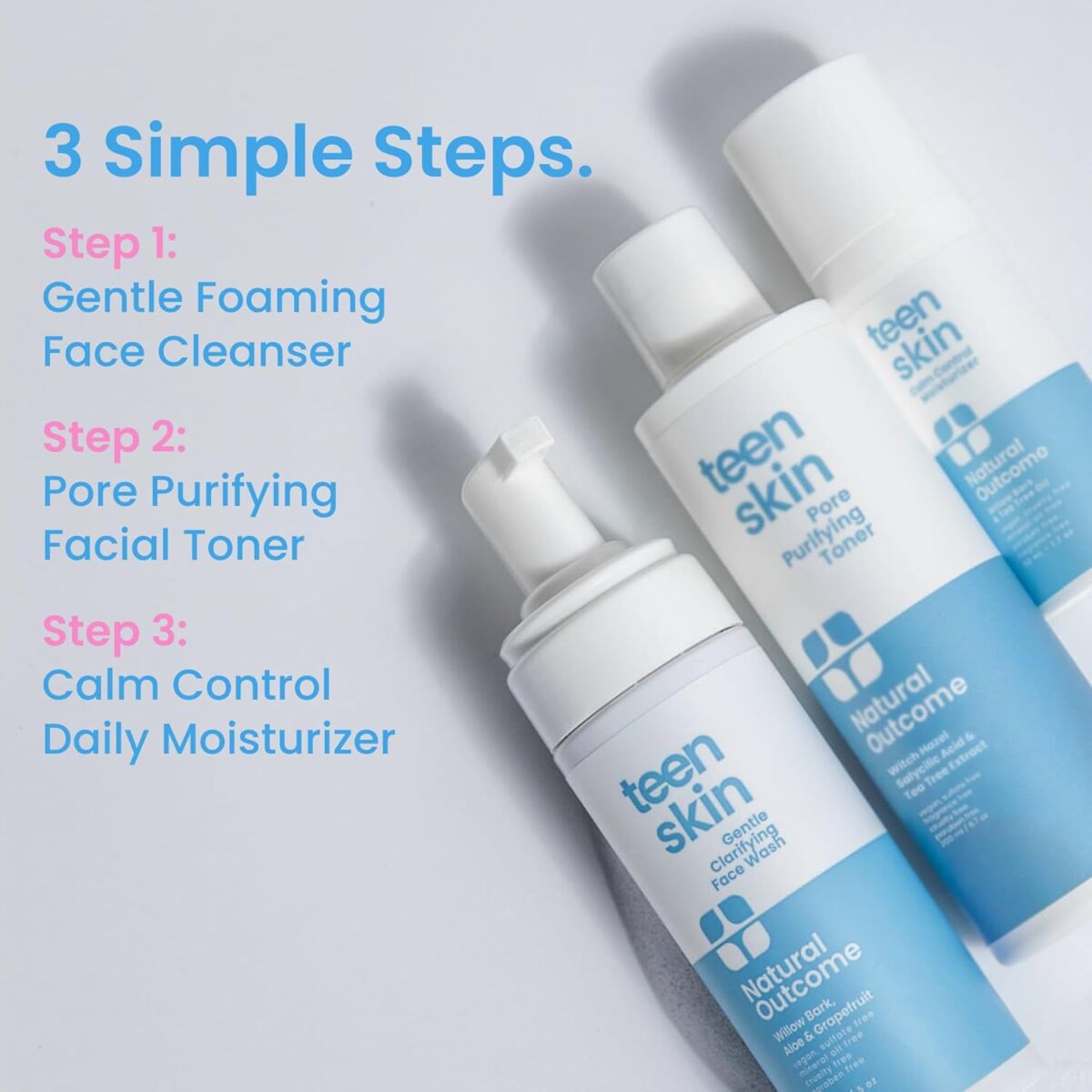 1749720213 Teen Skin Face Wash Gentle Foaming Daily Boys Girls Facial Cleanser Lotion Natural Non toxic Ingredients For Teens Preteens Kids Looking to Prevent Acne 5 oz Teen Skin Face Wash | Gentle Foaming Daily Boys & Girls Facial Cleanser Lotion | Natural Non-toxic Ingredients | For Teens, Preteens & Kids Looking to Prevent Acne | 5 oz
