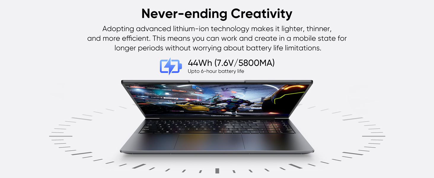 16 inch laptop with intel core i5 processor