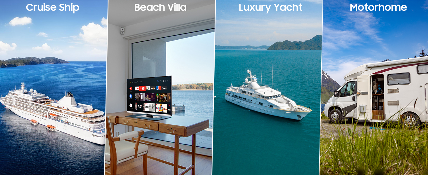 1080P FHD TV for Marine, RVs, Campers