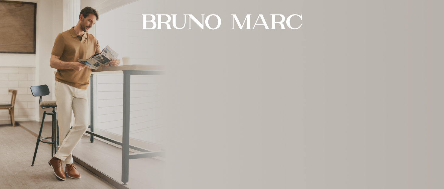Bruno Marc Casual Dress Shoes Sneakers 