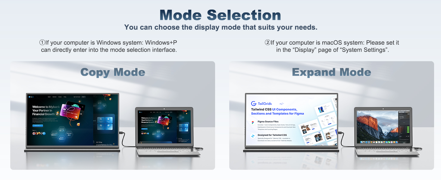 18.5 Inch Portable Monitor for Laptop