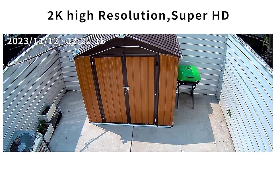 outdoor solar camera