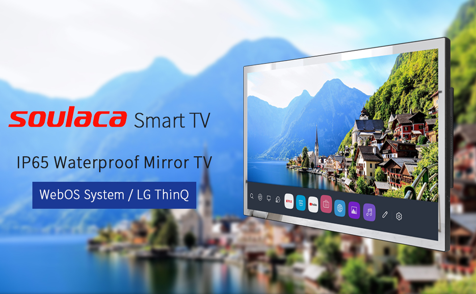 27 in 32 in MIRROR 4K TV