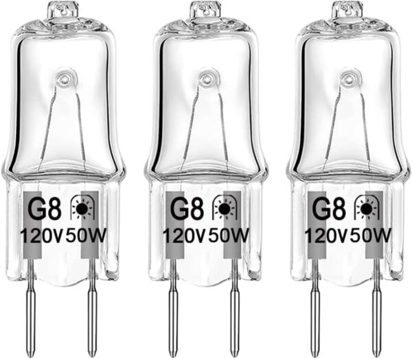 3 Pack WB08X10057 Microwave Oven Light Bulb Replacement for GE Replaces WB08X10057 WB08X10051