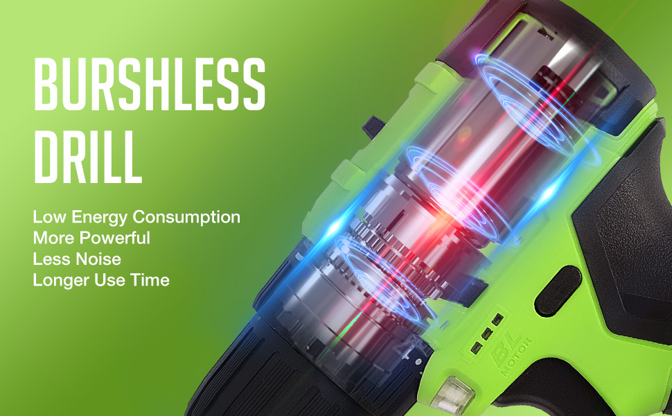 Brushless Power Drill