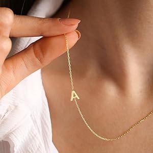 letter necklace