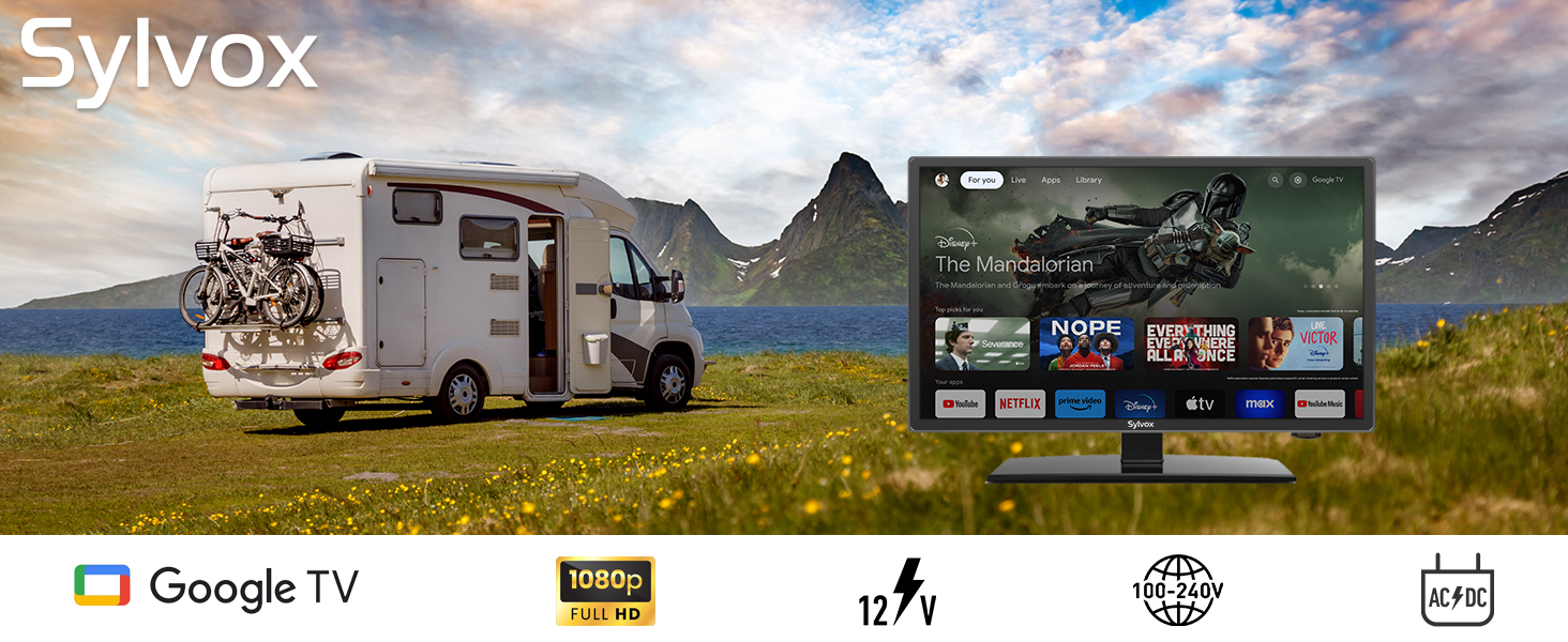 sylvox 24inch-RV TV