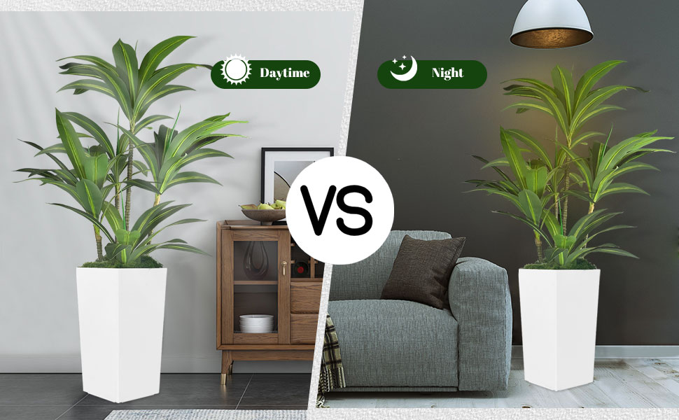 artificial plants indoor with pot