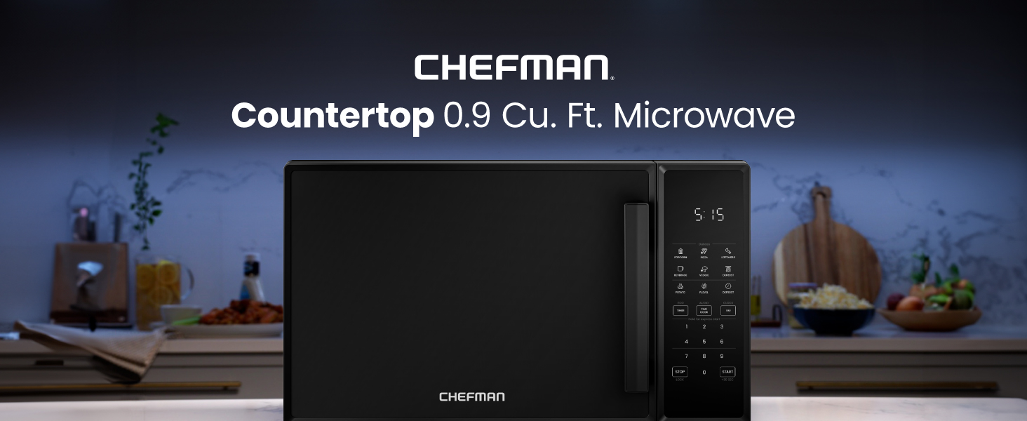 Countertop 0.9 Cu. Ft. Microwave