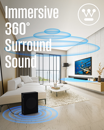 Immersive 360 Degree Surround Sound